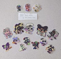 Image 1 of (FREE SHIPPING)  Splat Stickers! 