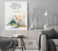 Image 4 of All Shall Be Well | Inspirational Poster | Julian of Norwich Quote Print | Uplifting Wall Art