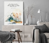 Image 5 of All Shall Be Well | Inspirational Poster | Julian of Norwich Quote Print | Uplifting Wall Art