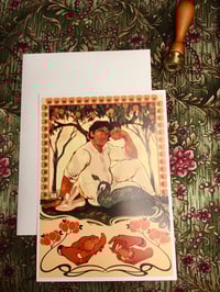 Image 1 of Beneath The Orange Tree Postcard