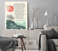 Image 2 of Do Not Ask Your Children To Strive for Extraordinary Lives- William Martin Inspirational Art Print
