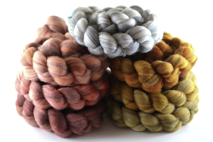 Image of Herbstlaubtrittvergnügeny 🍁 Coordinates Set 🍁 Mixed Merino