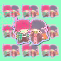 Little Demon Slayers Holo Sticker