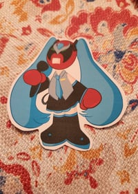 Strongbad Hatsune Miku Sticker