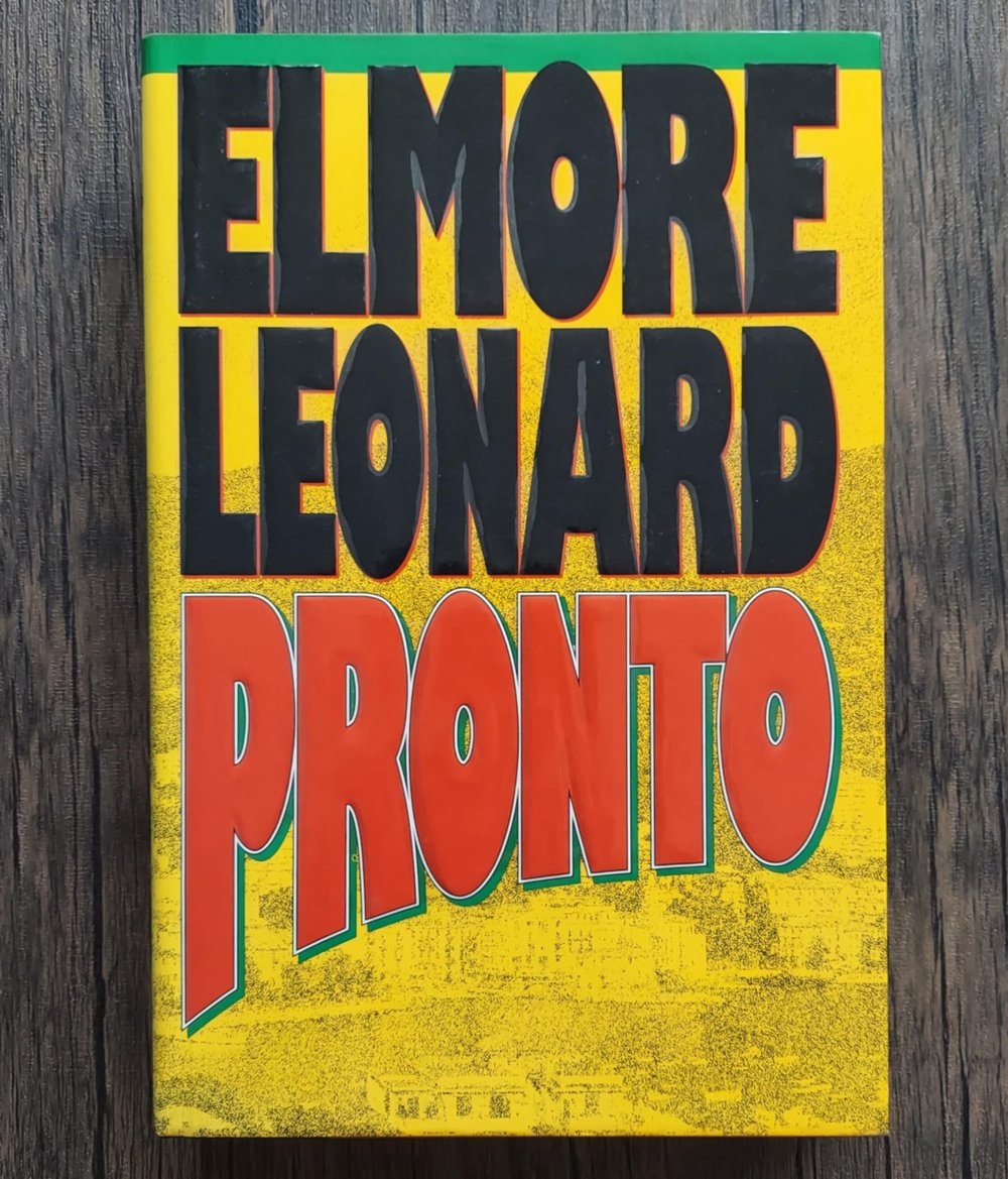 Pronto, by Elmore Leonard - SIGNED