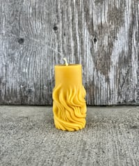 Image 2 of Squiggle Pillar Candle 
