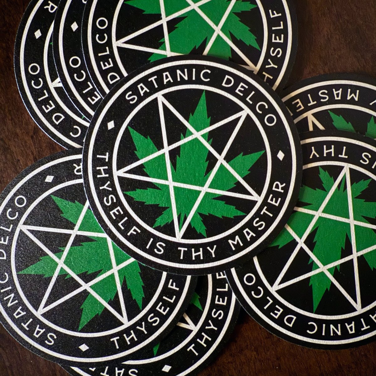 Devil's Lettuce Coasters 3-Pack