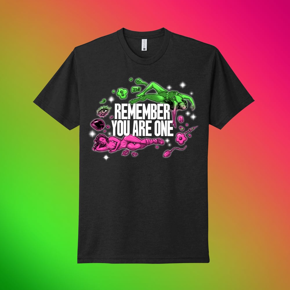 Image of REMEMBER YOUR ARE ONE - BLACK SHORT SLEEVE 
