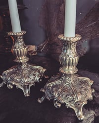 Image 2 of Footed candle sticks