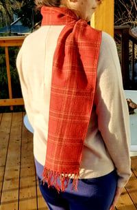 Image 2 of Russet Wool Scarf