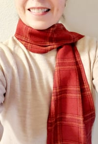 Image 3 of Russet Wool Scarf