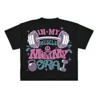 Image 1 of Muscle Mommy Era Tee - Black 