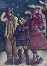 Image 2 of vocatone trio winter print