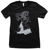 Image 1 of Stinky Kisses T shirt on Black