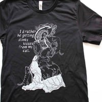 Image 2 of Stinky Kisses T shirt on Black