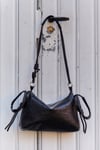 BLACK COCCO OTTO BAG 