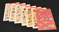 Image 1 of bikachu sticker sheets