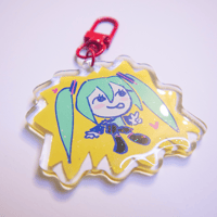 Image 2 of SILLY MIKU CHARM (2 DIFFERENT SIDES)