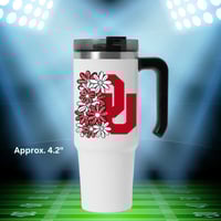 OU Oklahoma Sooners Football Double Sided Uv Dtf Decal Tray24