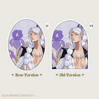 Image 2 of Companion Portrait Vinyl stickers | Baldur's Gate 3