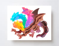 Image 1 of Dirt Cup Dragon - Print