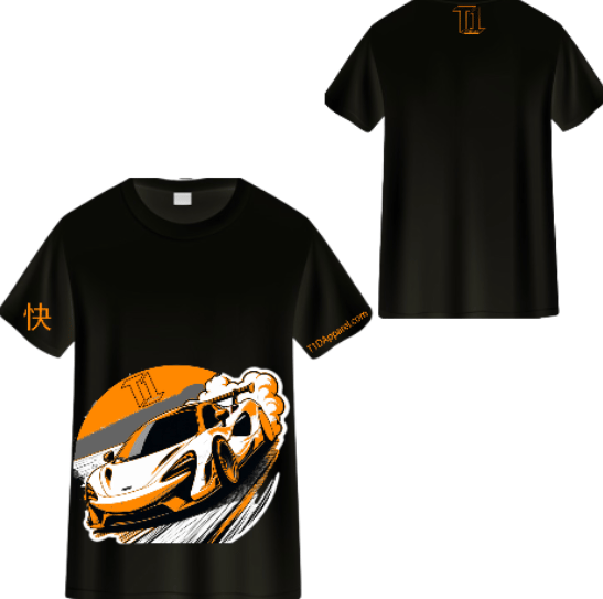 Image of FAST T1D Tee (Orange)