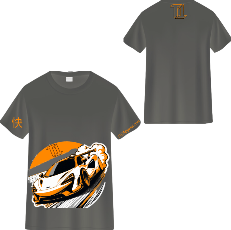 Image of FAST T1D Tee (Orange)