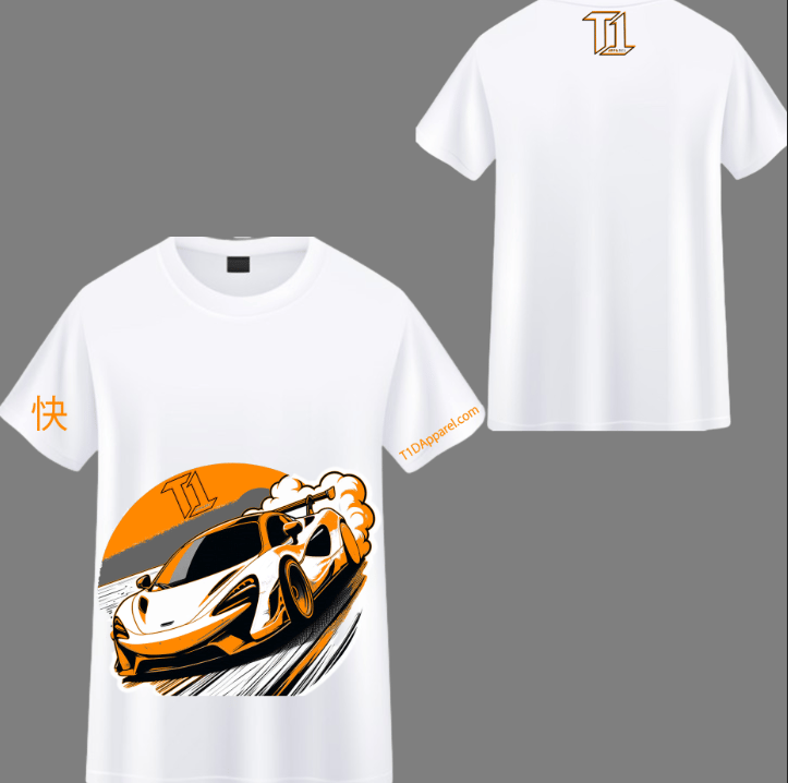 Image of FAST T1D Tee (Orange)