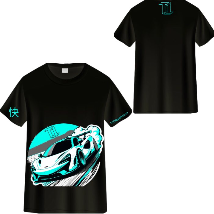 Image of FAST T1D Tee (Teal)