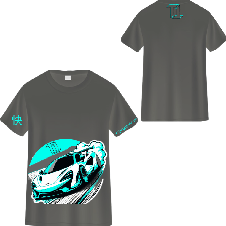 Image of FAST T1D Tee (Teal)