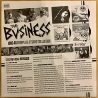 Image 2 of the BUSINESS - "1980-1981 Complete Studio Collection" LP