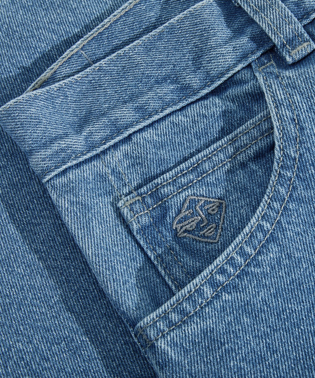 POLAR_89 DENIM :::MID BLUE::: | SILO