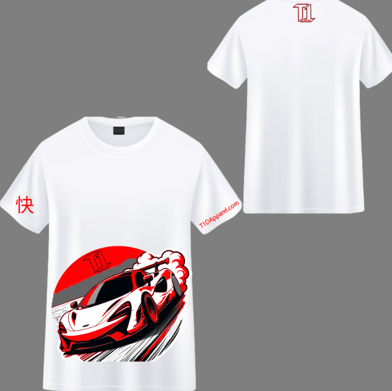 Image of FAST T1D Tee (Red)