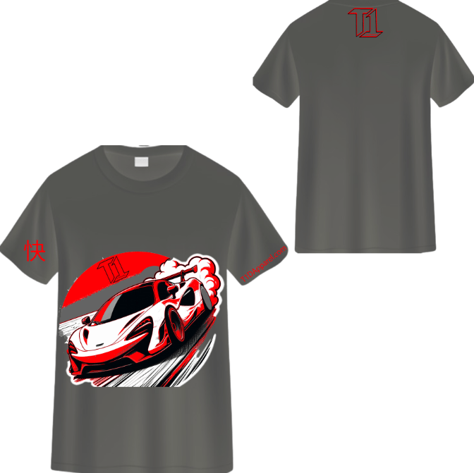 Image of FAST T1D Tee (Red)