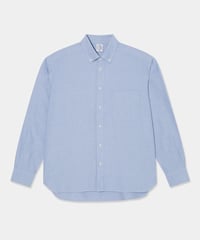 Image 1 of POLAR_BENJAMIN LS SHIRT :::MARINE BLUE:::