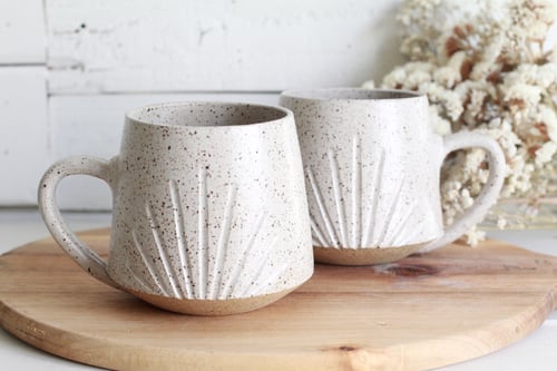 Image of Handmade Ceramic Speckled Mug