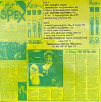 Image 2 of X-RAY SPEX - "The Alternative Germ-Free Adolescents: Demos, Live & Peel" LP (Purple Vinyl)