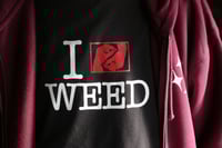 Image 2 of Tee - Sprinkle Weed Black