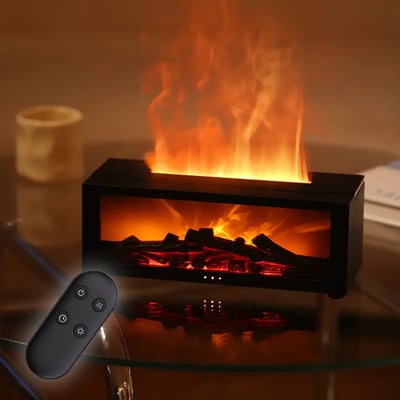 Image of AROMATHERAPIE Luxury lamp FIRE EFFECT