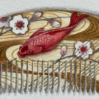 Image 4 of Kanzashi: Koi River Comb and Stick