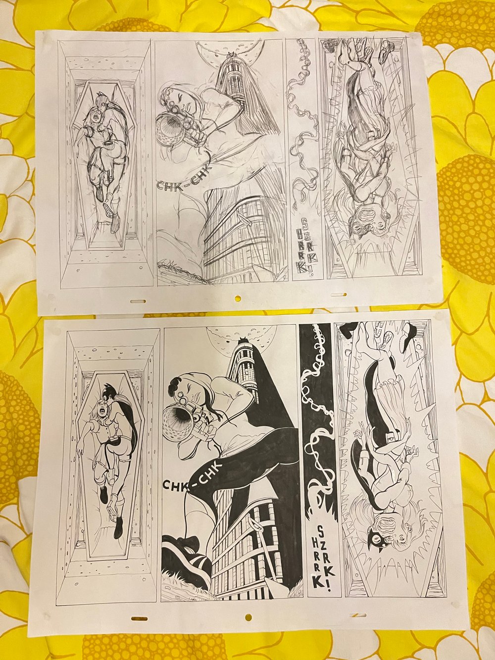  Original Art - Batgirl #49 A3