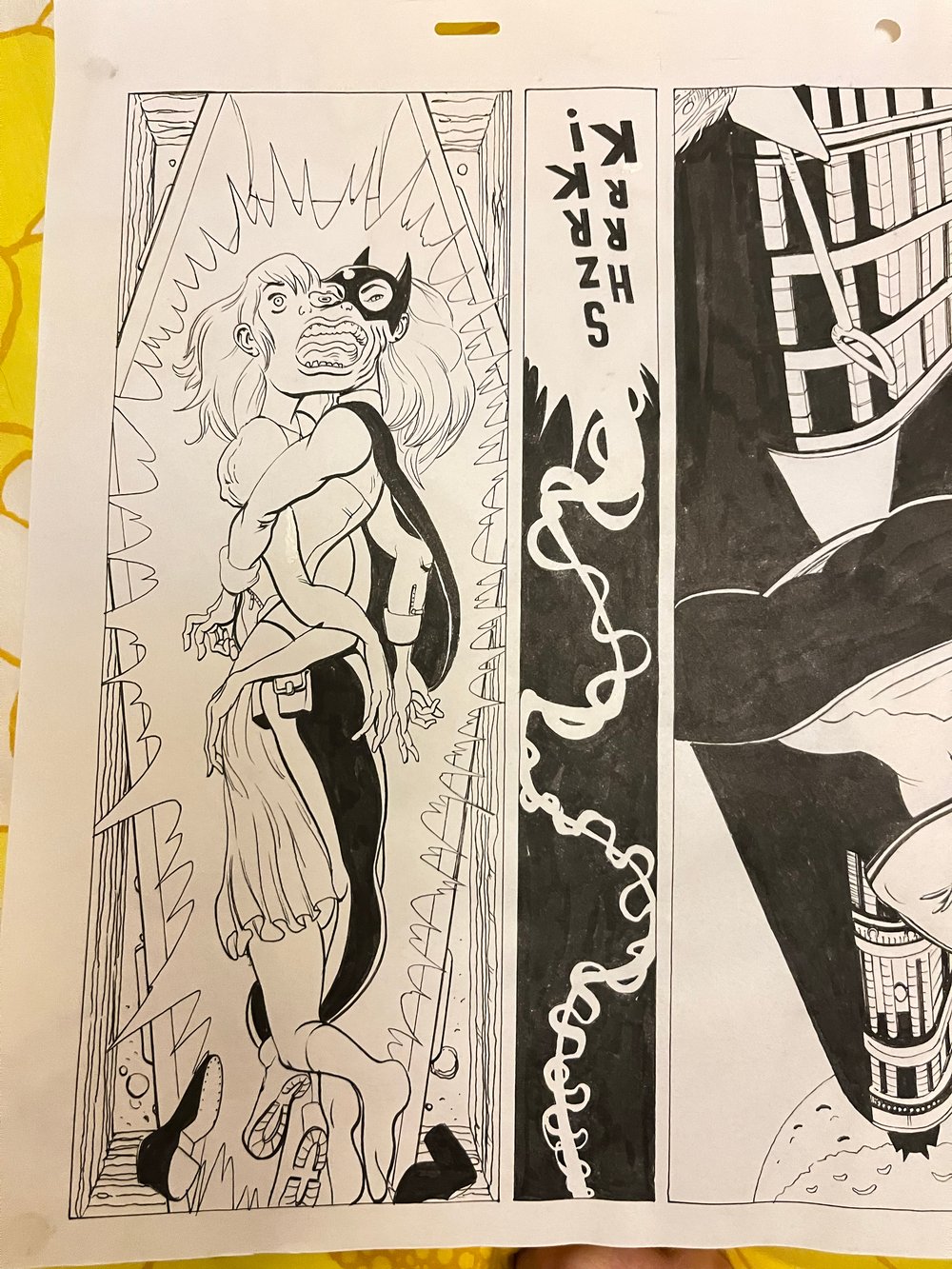  Original Art - Batgirl #49 A3