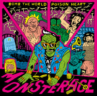 Poison Heart / Bonb The World "Monsterace" split CD