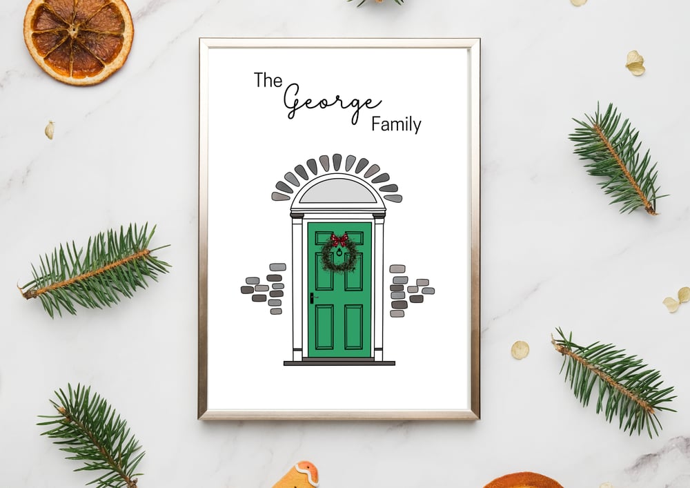 Image of Custom Christmas (Unframed) Wall Print