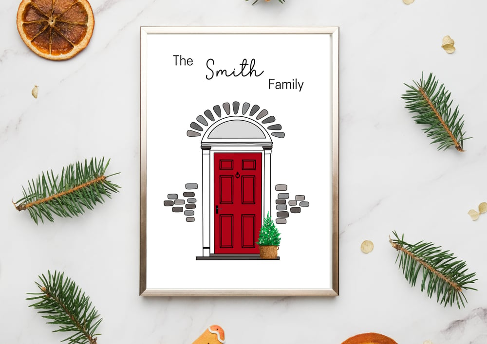 Image of Custom Christmas (Unframed) Wall Print