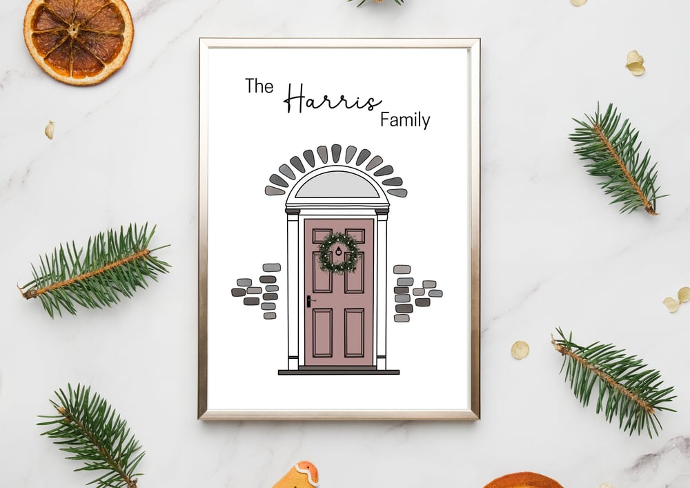 Image of Custom Christmas (Unframed) Wall Print