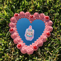 Clown Rug Hello Kitty Glitter Sticker