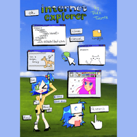 Image 2 of INTERNET EXPLORER STICKER SHEET