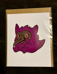 Plague Doctor Gengar 8x10 Print