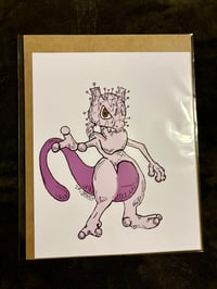 Pinhead Mewtwo 8x10 Print 